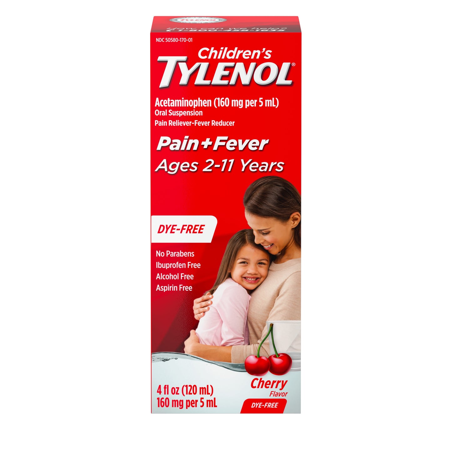 CHILDREN'S TYLENOL PAIN + FEVER, 2 - 11 YEARS (4 FL OZ )