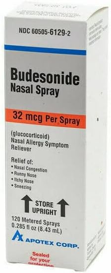 Budesonide Nasal Spray, 32 mcg