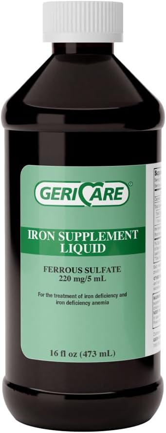 Geri Care High Potency Liquid Iron Supplement