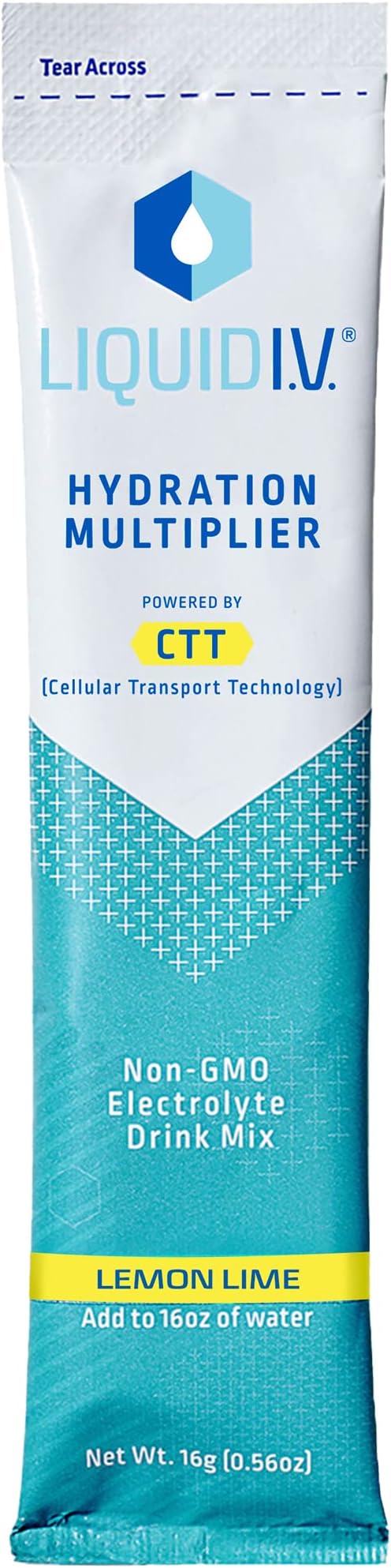 LIQUID IV Lemon Lime Hydration  Multiplier Drink 0.56 OZ (16g)