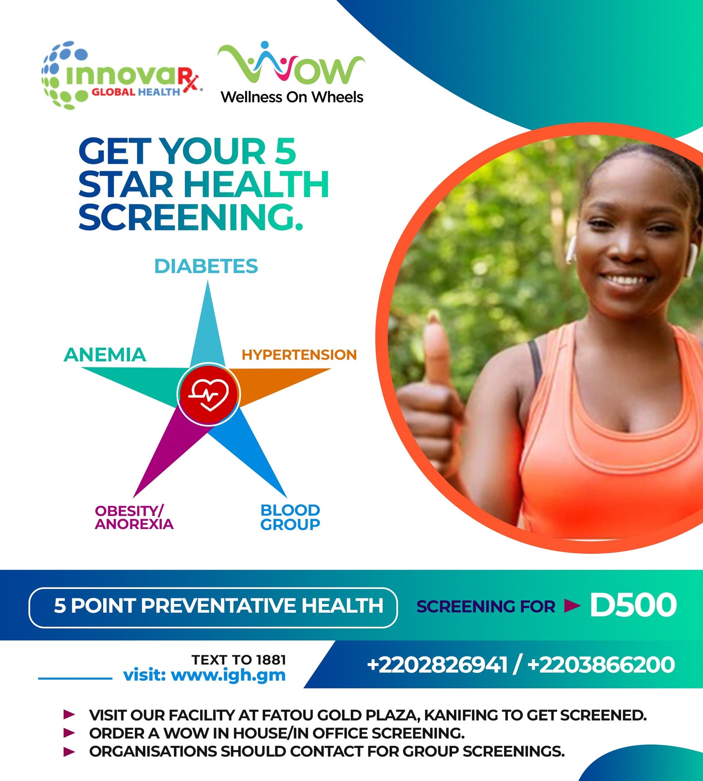 5 POINT PREVENTATIVE HEALTH SCREENING