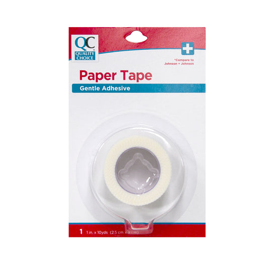 QC PAPER TAPE GENTLE ADHESIVE