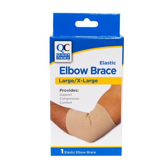 QC ELASTIC ELBOW BRACE LARGE/X-LARGE (1pc)